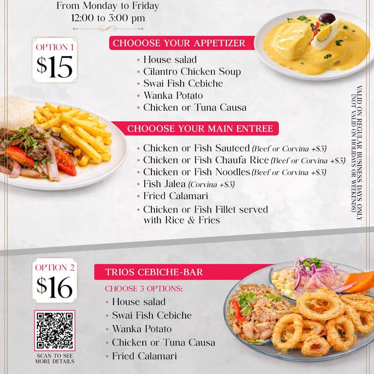 Lunch Specials